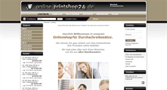 Desktop Screenshot of online-printshop24.de