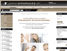 Tablet Screenshot of online-printshop24.de